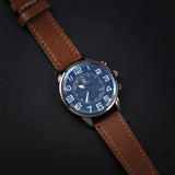 Mens Exquisite Male Leather Quartz Wristwatch Business Gentle Clock Casual Watch Elegant Relogio Masculino Fashion Saati Gift