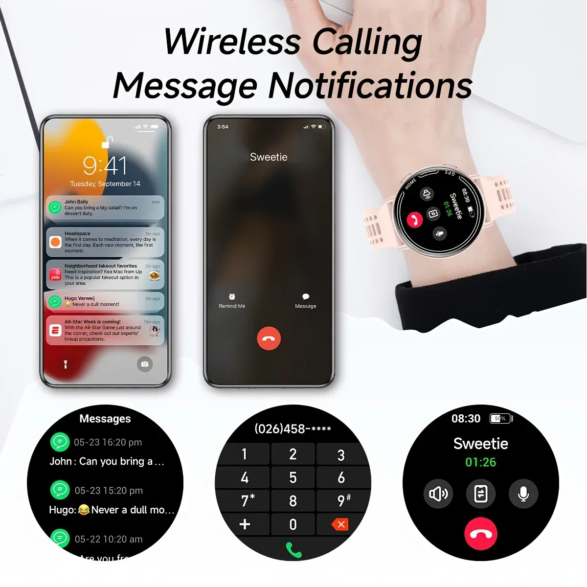 For Amazfit Active 2 GPS smartwatch for Men and Women, Ai GPT Amoled waterproof sports smartwatch Compass NFC BT call watch New - Wear444