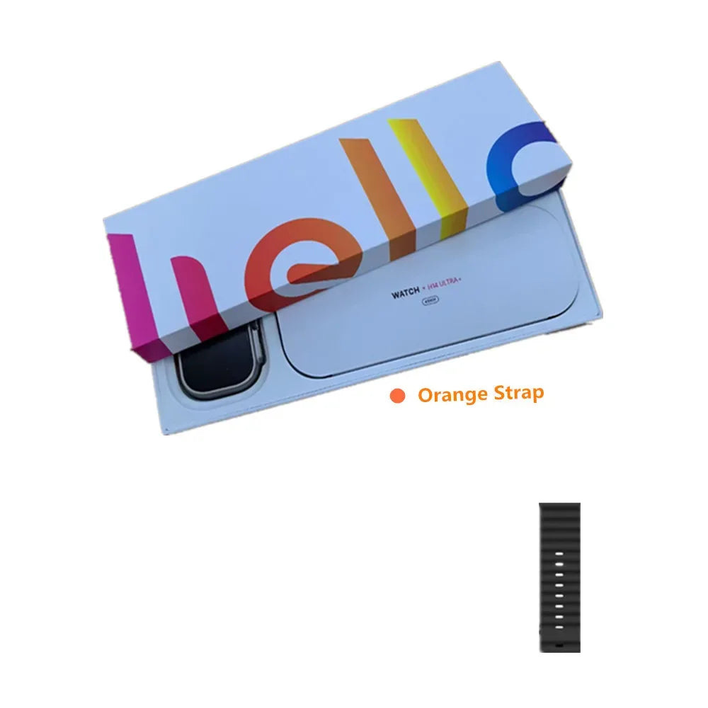 2025 Newest Smart Watch H14 Ultra Plus Hello Watch 3 Series Amoled Screen 49mm Heart Rate Music Sport Mode Smartwatch Men Women - Wear444