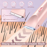 2025 NEW Dual Head Remove Hairs Electronic Shavers Body Epilator Shaving Hair Removal Ladies Shaver Machine for Women