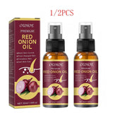 Onion Hair Essential Oil Spray for Hair Growth, Strengthens Hydrates Hair, Promotes Dense and Thick Hair Treatment 1/2PCS