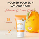 Vitamin C Facial Cleanser Skin Deep Cleansing Moisturizing Blackhead Removal skincare Face Wash Foam Face Cleanser Skin Care New