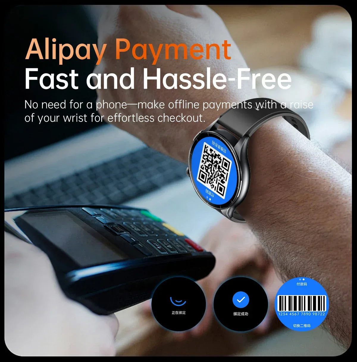 2025 New NFC+ECG+PPG Health Smart Watch BMI Fat Heart Rate Blood Pressure Watch 380mAh BT Call IP68 Waterproof Sports Bracelet - Wear444