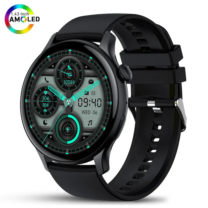 2025 New Real AMOLED HD Smartwatch Ladies Health Monitoring AI Voice Bluetooth Call Smart Watch Women Android IOS - Wear444