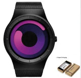 Top Brand Men's Quartz Watches Man Casual Stainless Steel Mesh Strap Quartz-Watch Fashion Male Clock Style Relogio Masculino