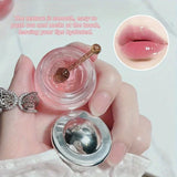 Lovely Honey Cherry Lip Oil Nourishing Lip Balm Long Lasting Moisturizing Clear Lip Oil Lip Gloss Lip Care Beauty Makeup