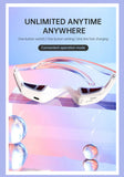3D EMS Eye Massager Eyes Relax Fatigue Relief Lighten Dark Circles Smooth Micro-Current Heating Eye Fine Line Beauty Eye Care