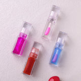 Plumping Clear Lip Oil Tint Glow Lipgloss Custom Logo Cruelty Free Fruit Color Changing Lip Plumper Wholesale Bulk 10pcs/lot