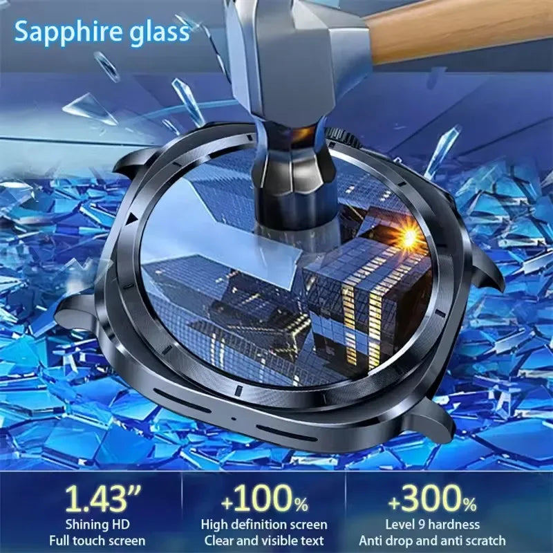 Airbag measurement Smart Watch Men ECG Air Pump Blood Pressure Blood Oxygen BT Call NFC SmartWatch For Man Android iOS upgrade - Wear444