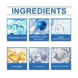 Hyaluronic Acid Cleansing Foam Gentle Moisturizing & Nourishing Oil Control Brightening Rejuvenation Face Wash Foam Face Cleanse