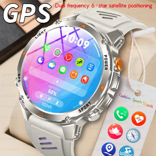 2025 New Women's Fashion Sports Smart Watch Built in GPS 3ATM Waterproof Bluetooth Call Health Monitoring Smartwatches For Women - Wear444