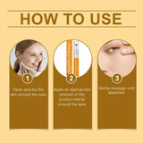 5% Coffee Eye Serum Fade Eye Fine Line Collagen Lightens Dark Circles Bags Puffiness Tighten Moisturizing Under Eyes Skin Care