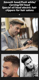 Kemei 2299 Barber Cordless Hair Trimmer 0mm Zero Gapped Carving Clipper  Professional Electric Finish Cutting Machine