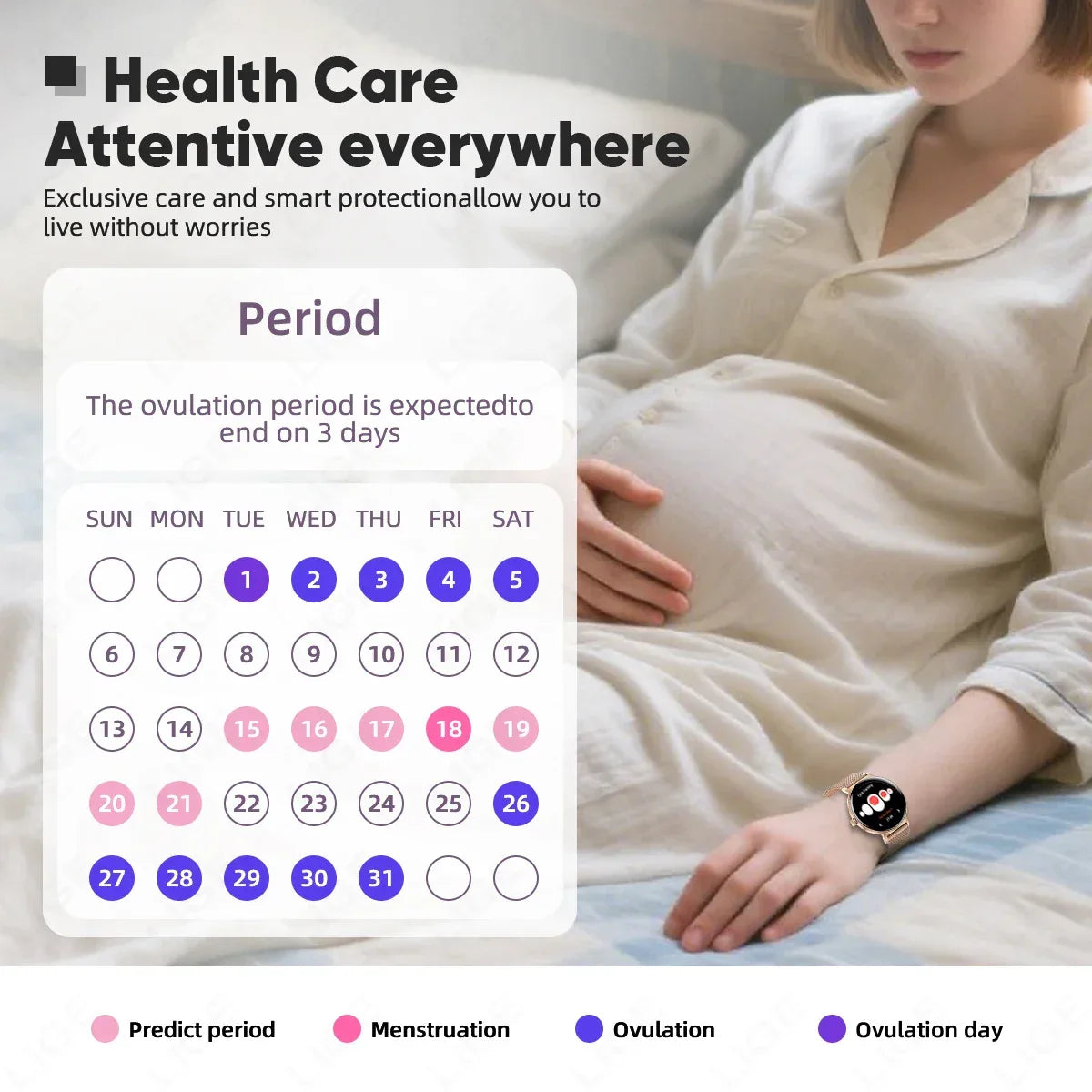 For Android IOS New Ultra Thin Smart Watch Women Screen Always Display Time Sports Bracelet Bluetooth Call Fashion Smartwatch - Wear444