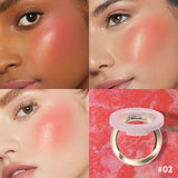 Pudaier Multi-purpose Brightening Glossy Blush Cream, suitable for daily makeup-holiday gift, easy to carry