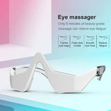 3D EMS Eye Massager Eyes Relax Fatigue Relief Lighten Dark Circles Smooth Micro-Current Heating Eye Fine Line Beauty Eye Care