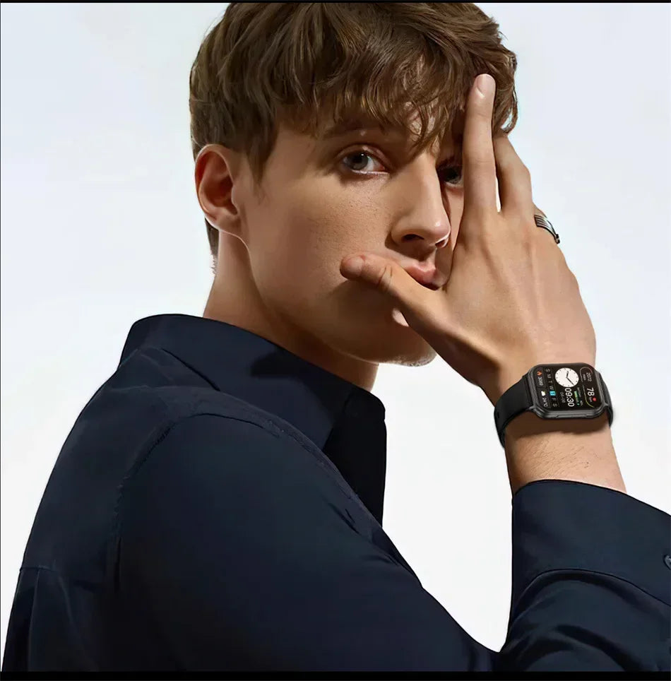 700mAh Lady fashion Smart Watch Men Women Heart Rate Blood Pressure Fitness Tracker Bluetooth Call Smartwatch Man For Android - Wear444