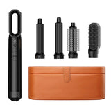 5-in-1 Hairstyling Tool is a revolutionary hair styling machine that combines the power of a hair dryer, straightener, curler,vo