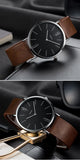 Top Brand Luxury Quartz Watches for Men Fashion Simple Leather Belt Mens Watch Casual Business Male Clock Gift Relogio Masculino