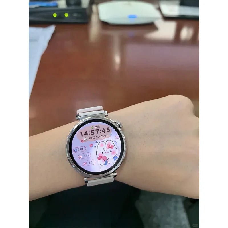2025 New HUAWEI WATCH GT 6 Global Version Smartwatch Features AMOLED Screen 41mm/46mm Compatibility iOS and Android Supports NFC - Wear444