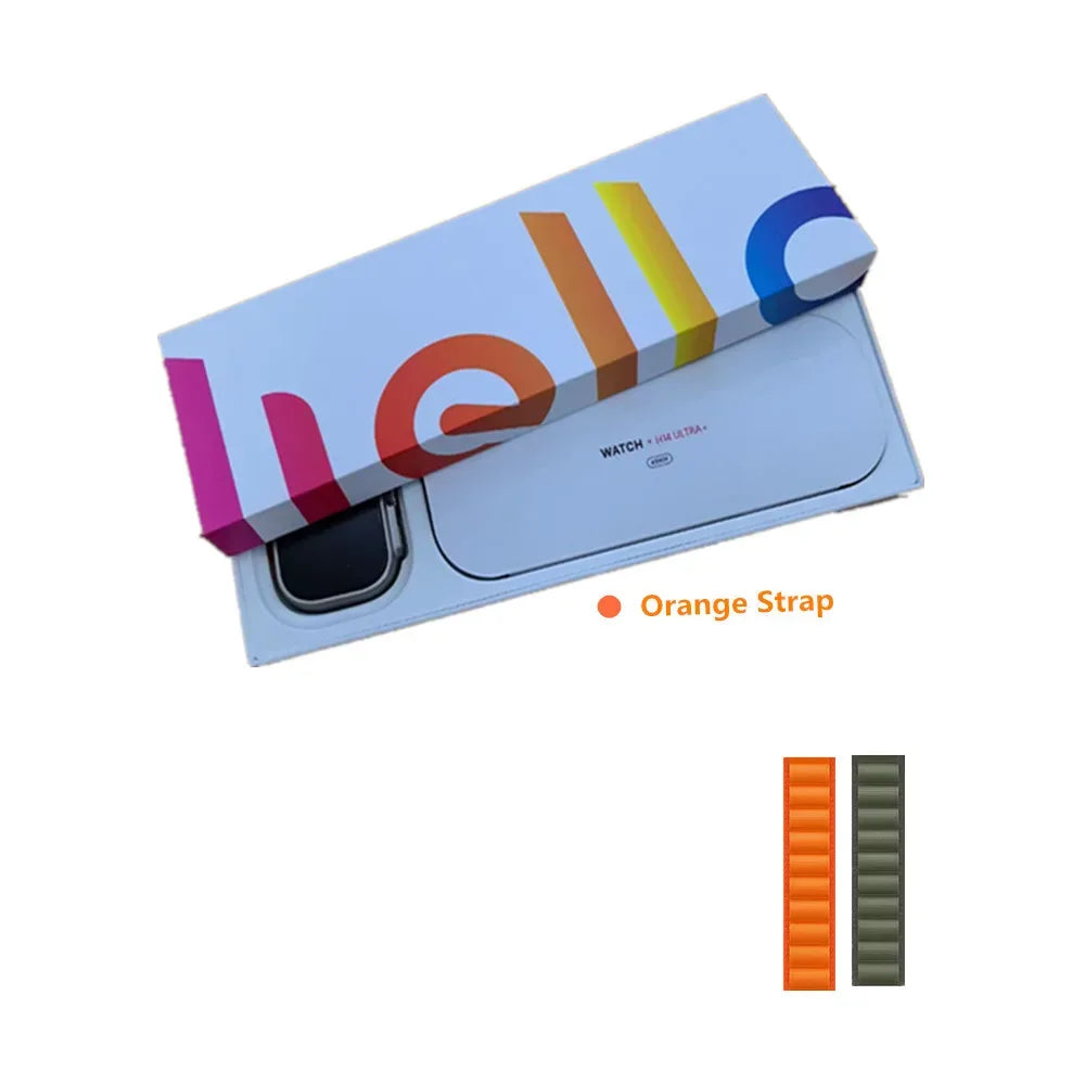 2025 Newest Smart Watch H14 Ultra Plus Hello Watch 3 Series Amoled Screen 49mm Heart Rate Music Sport Mode Smartwatch Men Women - Wear444