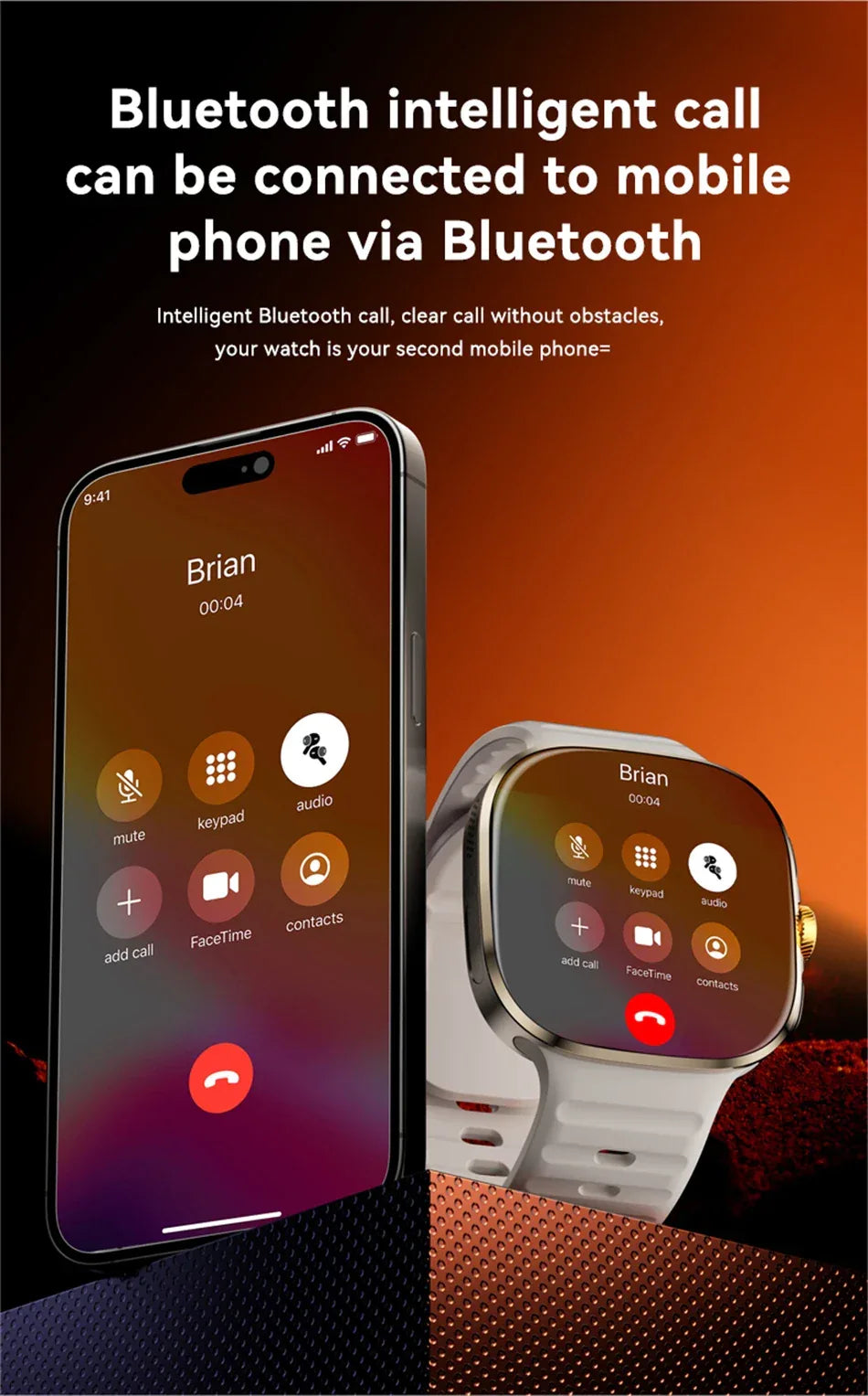 5G/4G Full Network Smart Watch 2.40 inch 720*720 Big Screen HD Video Call 8GB+128GB RAM Smartwatch Google Play WIFI GPS Sim Card - Wear444