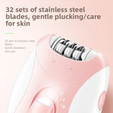 Electric hair removal device, waterproof and private trimmer, compact and portable shaver
