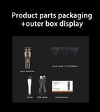 Kemei 999 Electric Hair Cut Machine Digital Display Hair Clipper Professional Cordless Precision Adjustment Trimmer Shaver Hair