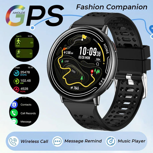 For Amazfit Active 2 GPS smartwatch for Men and Women, Ai GPT Amoled waterproof sports smartwatch Compass NFC BT call watch New - Wear444