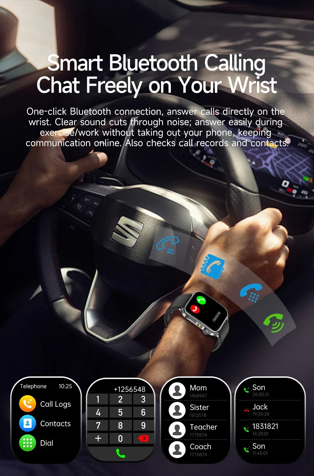 2025Hot AI-GPT Diagosis ECG Health SmartWatch Blood Pressure Lipid Uric Acid 650nm Dual-Probelaser Heart Analysis Smart bracelet - Wear444