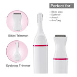 Female 5-in-1 hair removal machine, female eyebrow trimming machine, female shaver, hair removal razor, facial hair removal mach