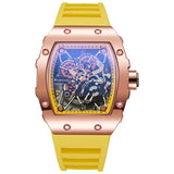 2025 New Fashion Men Luxury Watches Mens Top Big Silicone Jelly Casual Quartz Watch For Gift Relogio Masculino Male Wristwatches