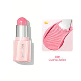 Page Vine Buttery Bliss Glow Blush Stick Bronzer Rouge 2-in-1 Natural Nude Shimmer Blusher Cream Brighten Flush Hydrated Makeup