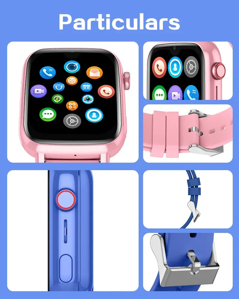 4G Smart Watch Kids GPS WIFI Video Call SOS APP Download Child Smartwatch Camera Monitor Tracker Location Phone Watch - Wear444