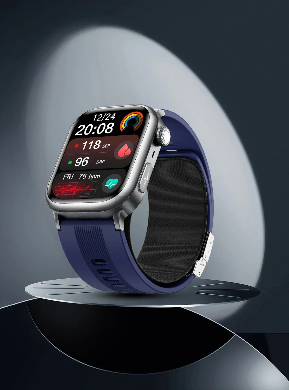 2025 New Ultra Air Bag SmartWatch Men Blood Fat ECG+PPG Blood Pressure Broadcast NFC HD BT Call Health Bracelet Woman - Wear444