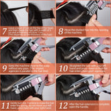 6D Hair Extension Machine Second Generation Quick-operated Non-marking Hair Extension Tool More Faster Five Bunches in a Row