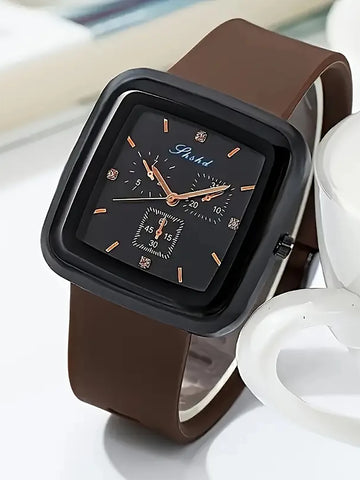 [Popular Choice] Minimalist Sports Quartz Watch for Men and Women - Fashion Analog Silicone Strap