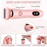 2in1 Remove Hairs Female Electronic Shavers Body Epilator Shaving Hair Removal Ladies Electric Shaver Machine for Women