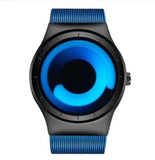 Top Brand Men's Quartz Watches Man Casual Stainless Steel Mesh Strap Quartz-Watch Fashion Male Clock Style Relogio Masculino