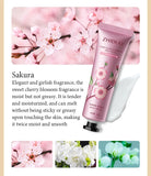 10pcs Fruit and Flower Fragrance Hand Cream Moisturizing Refreshing Nourishing Improving Roughness Hands Skin Care Products