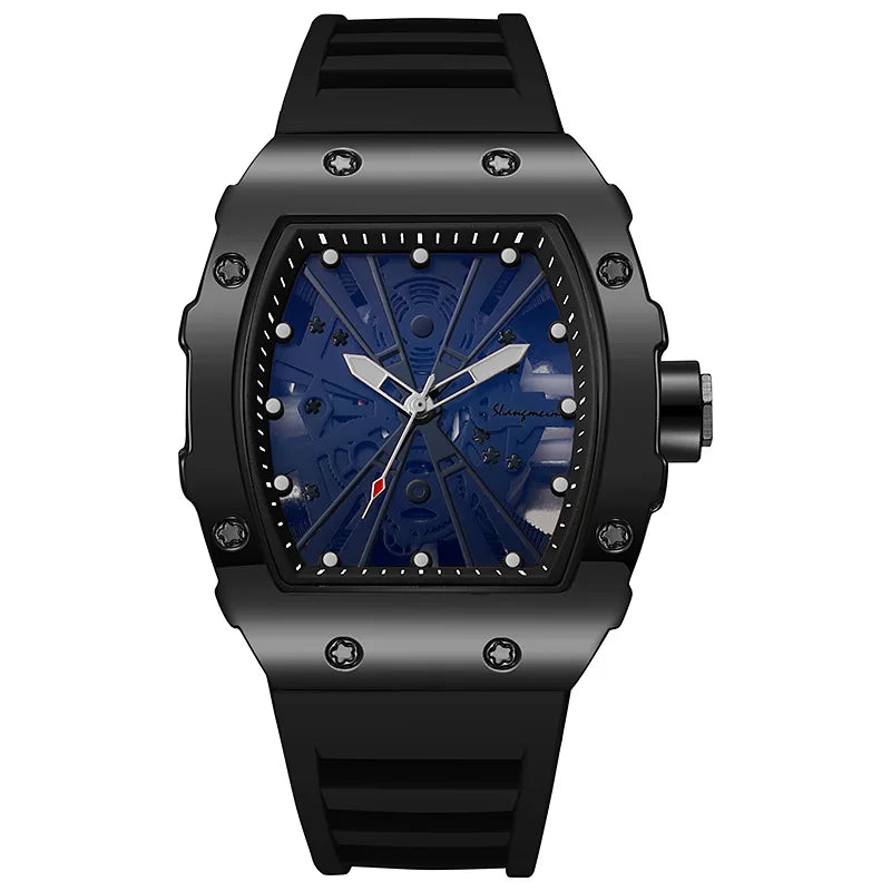 2025 New Fashion Men Luxury Watches Mens Top Big Silicone Jelly Casual Quartz Watch For Gift Relogio Masculino Male Wristwatches