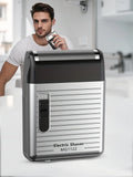 Bald hair styling machine, electric shaver with USB charging and digital speed display