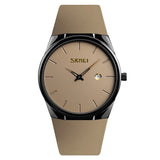 SKMEI Fashion Quartz Watches For Men Women Casual Simple Luxury Male Wristwatches 3Bar Waterproof Date Female Watch Reloj Hombre