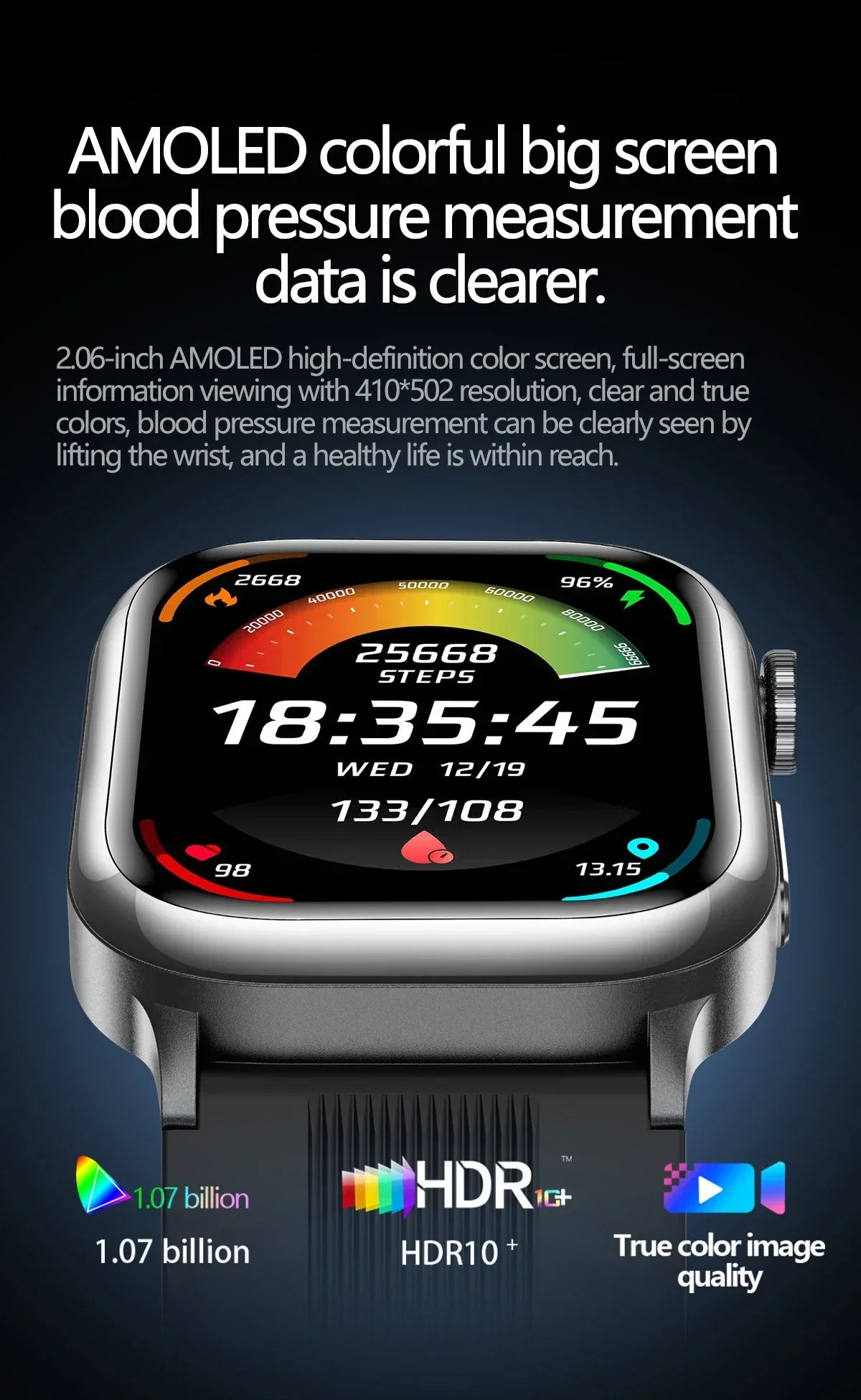 2025 New Ultra Air Bag SmartWatch Men Blood Fat ECG+PPG Blood Pressure Broadcast NFC HD BT Call Health Bracelet Woman - Wear444