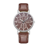 Men Watches Business Wrist Watch Luxury Leather Strap Analog Watches Quartz Wristwatches Clock Men Women Relogio Masculino