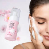 Japan Sakura Cleansing Mousse 100ml Deep Clean Moisturizing Foam Face Wash For All Skin Types Whitening  Beauty Bubble Skincare