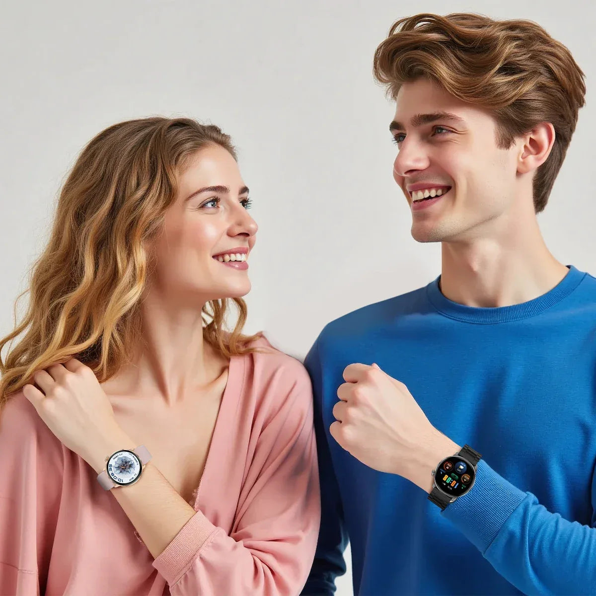 2026New Fashion Smart Watch Lady Man Watch AMOLED Screen GPS Sport Heart Rate Bluetooth Call Waterproof Outdoor Smartwatch Women - Wear444