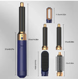 5-in-1 Hairstyling Tool is a revolutionary hair styling machine that combines the power of a hair dryer, straightener, curler,vo