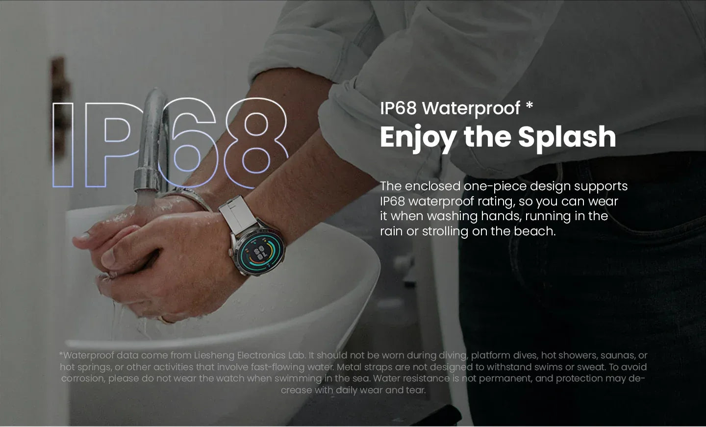 HAYLOU Solar 5 Voice Calling Smartwatch 1.58'' AMOLED Display 60Hz Smart Watch 24H Health Monitoring Sports Smartwatch for Men - Wear444