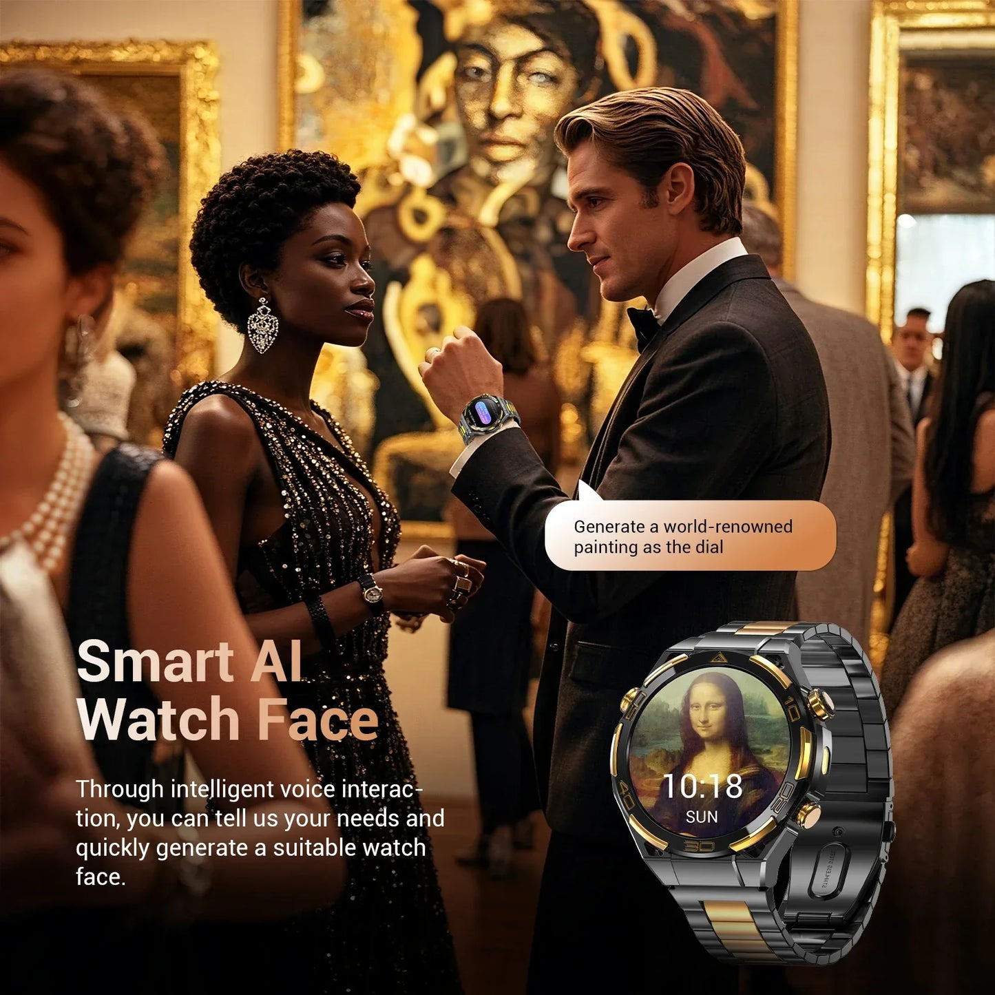 Blackview W90 Pro Smartwatch 1.43" AMOLED Display Up to 20 Days Battery Life, Blood Oxygen,Bluetooth Calling,Heart Rate Monitor - Wear444